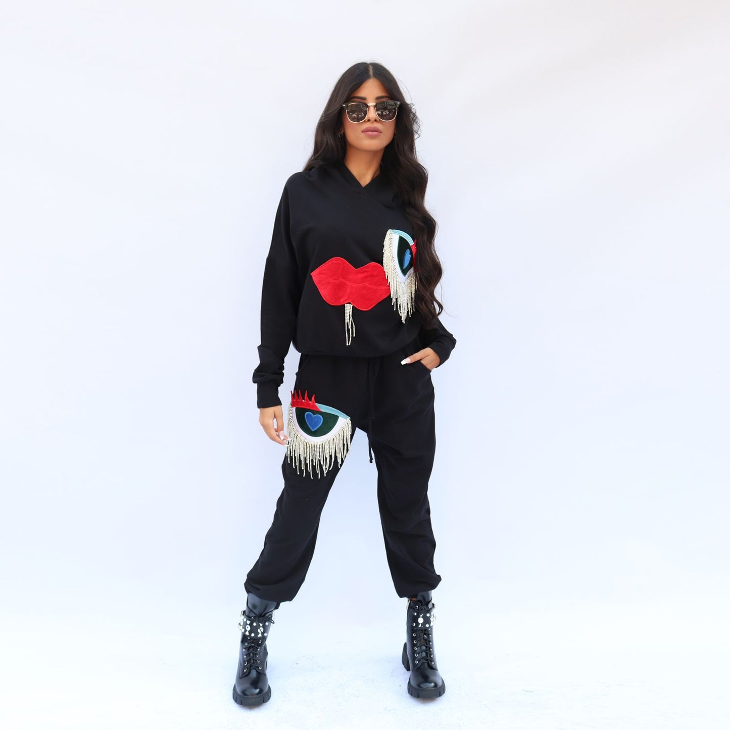 Eyes and Lips Jogging set