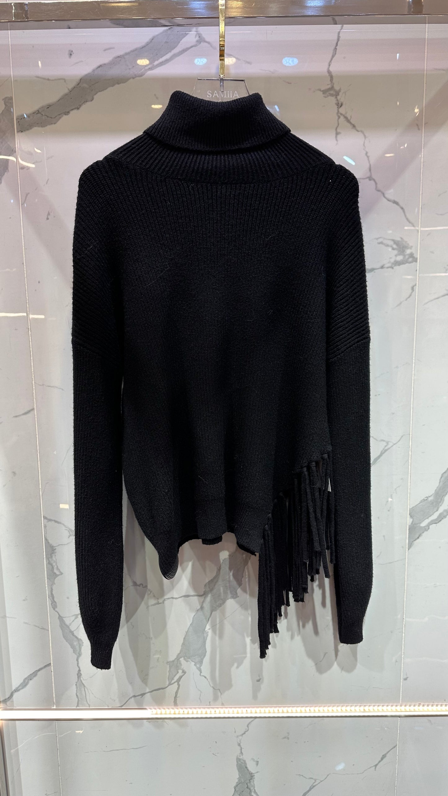 Amazing high Colar wool top