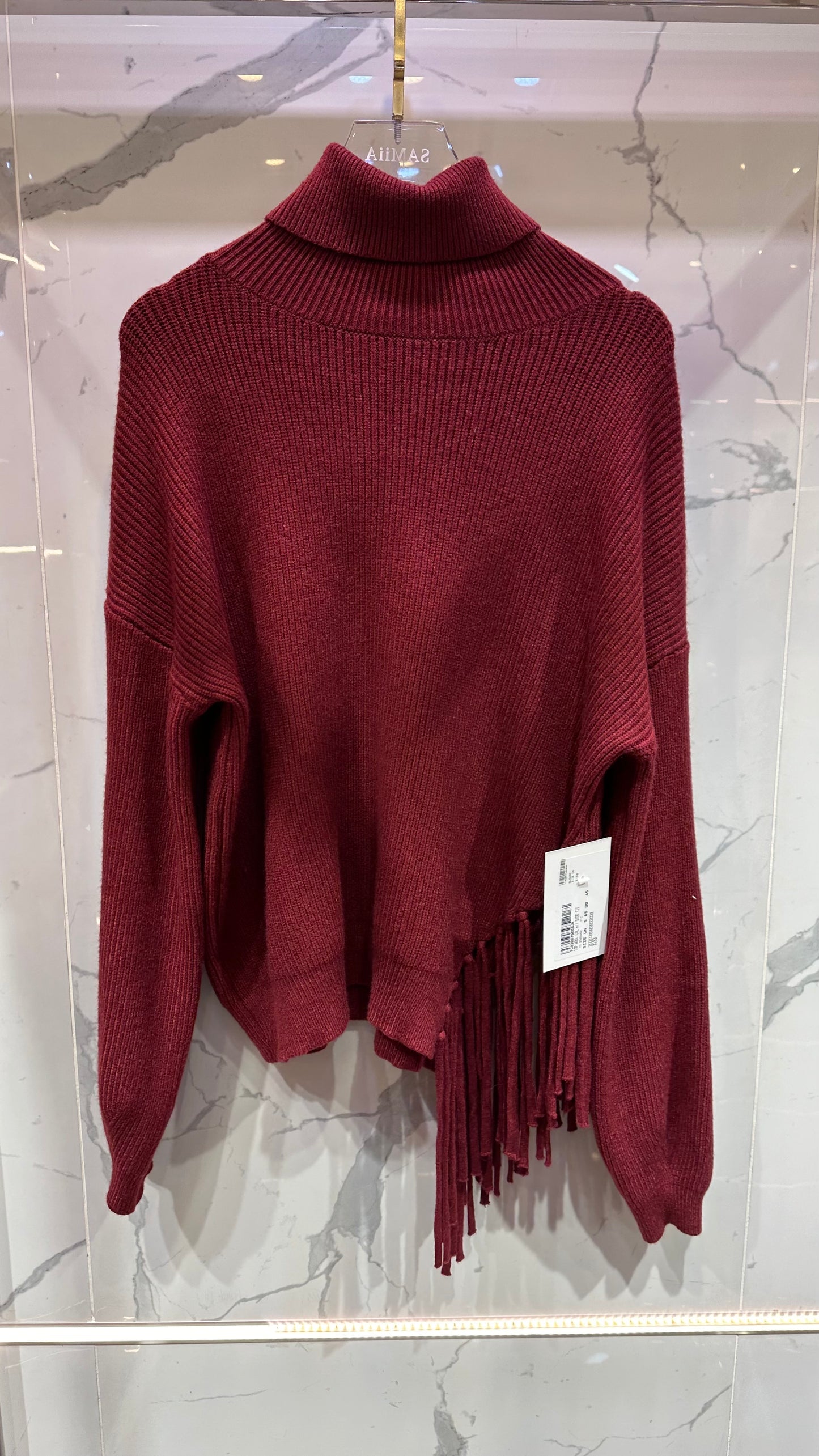 Amazing high Colar wool top