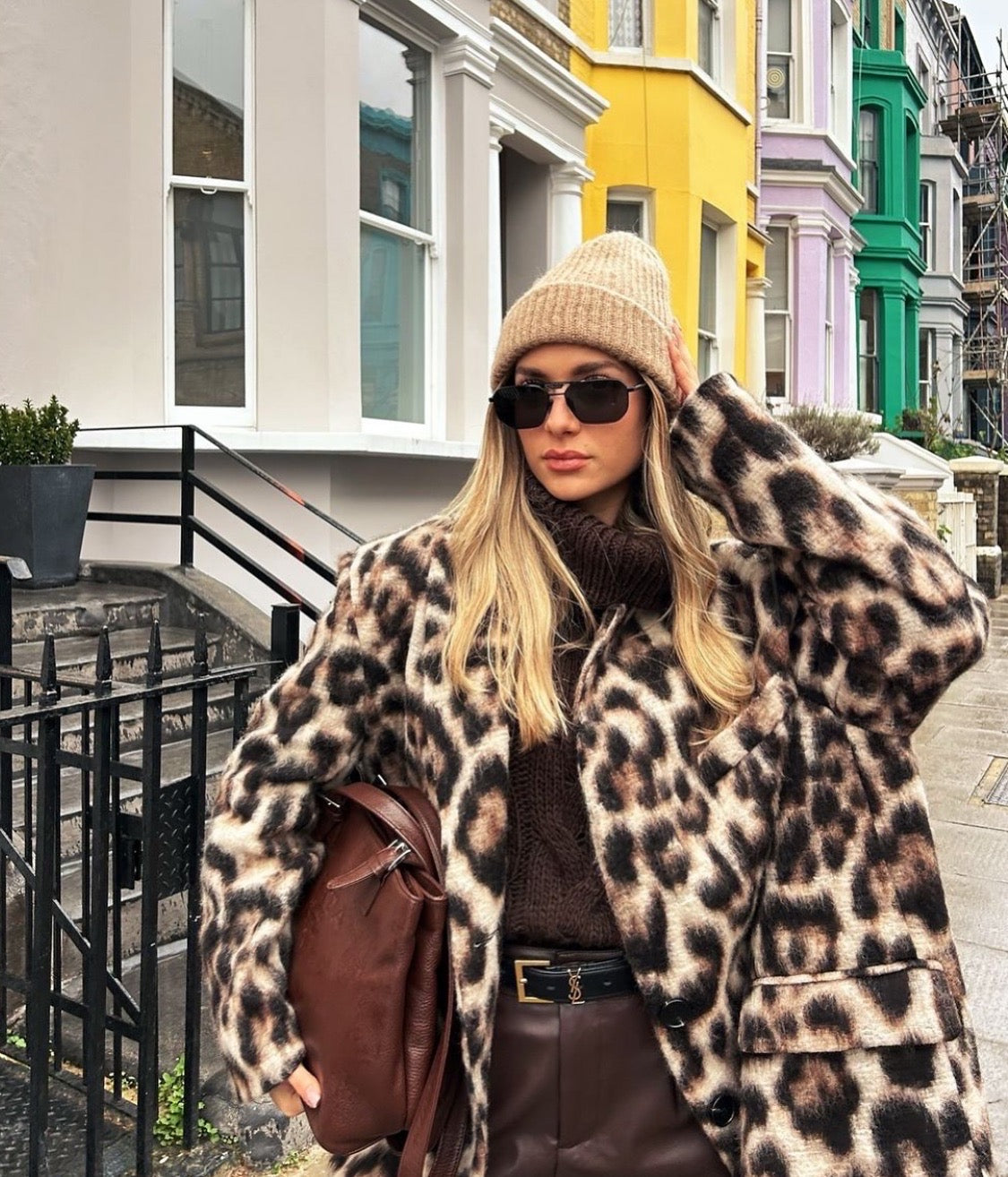 London oversized tiger jacket