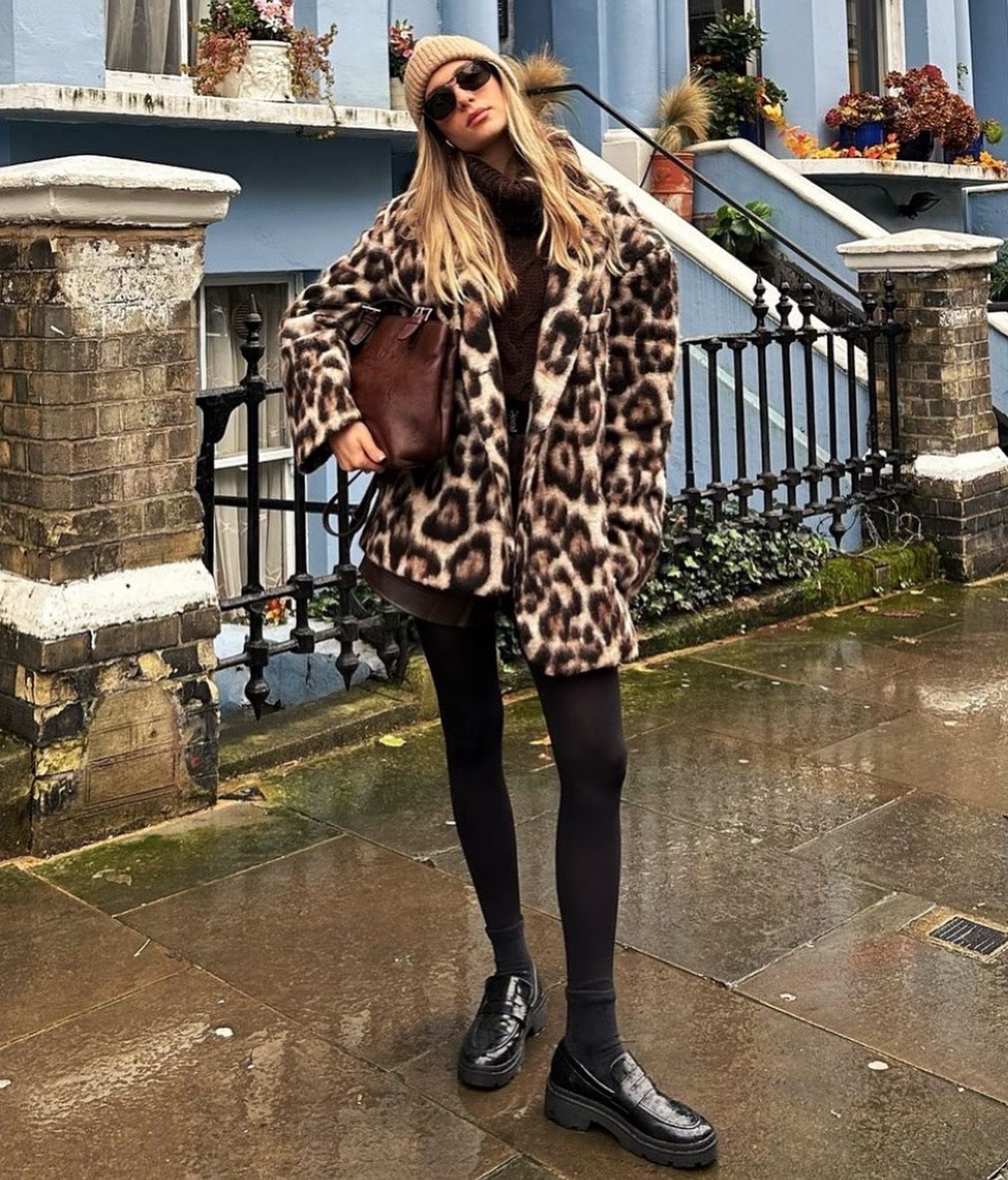 London oversized tiger jacket